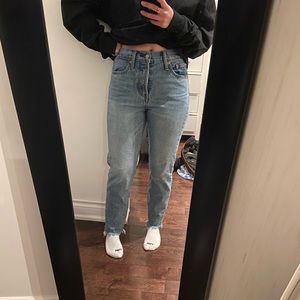 Levi’s Wedgie Straight Leg Jeans